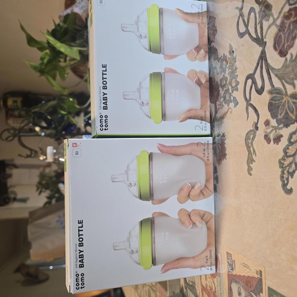 Como Tomo Baby Bottle 2-8oz and 2 5-Oz